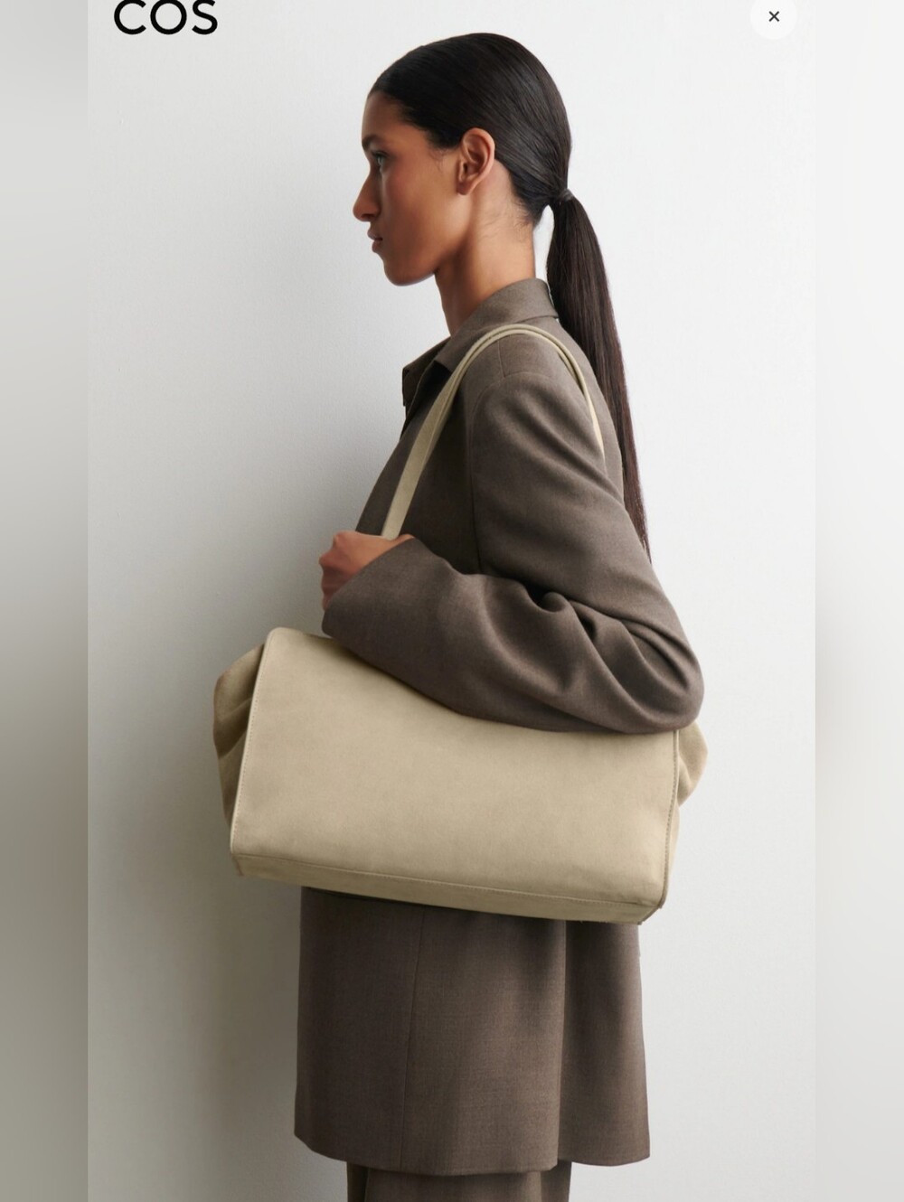COS MARAIS BOWLING BAG - Cappuccino Color